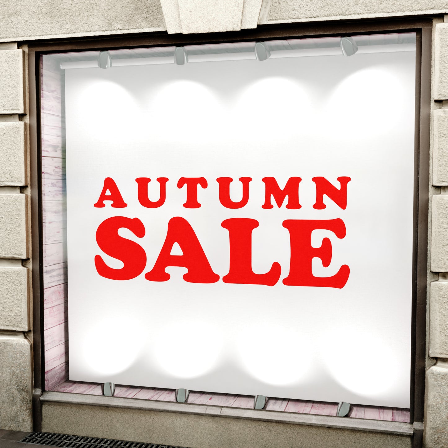 Autumn Sale Sticker - Groovy Style