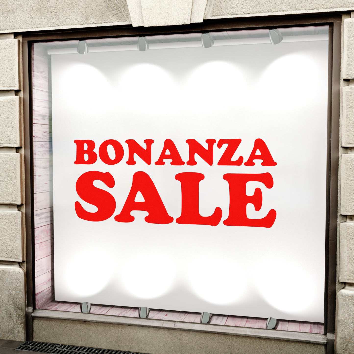 Bonanza Sale Sticker - Groovy Style