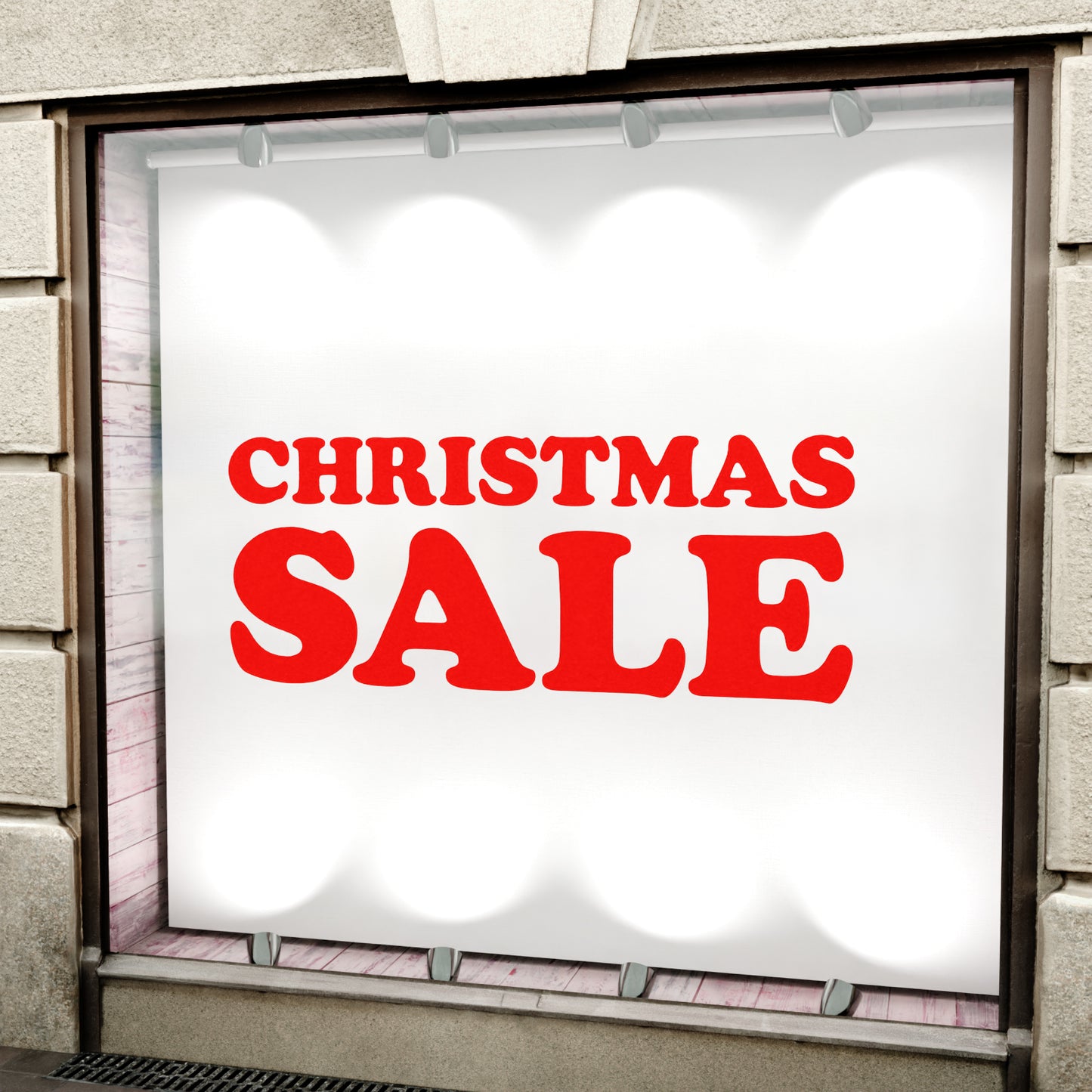 Christmas Sale Sticker - Groovy Style