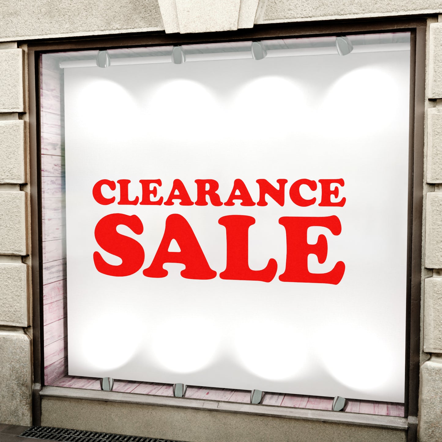 Clearance Sale Sticker - Groovy Style