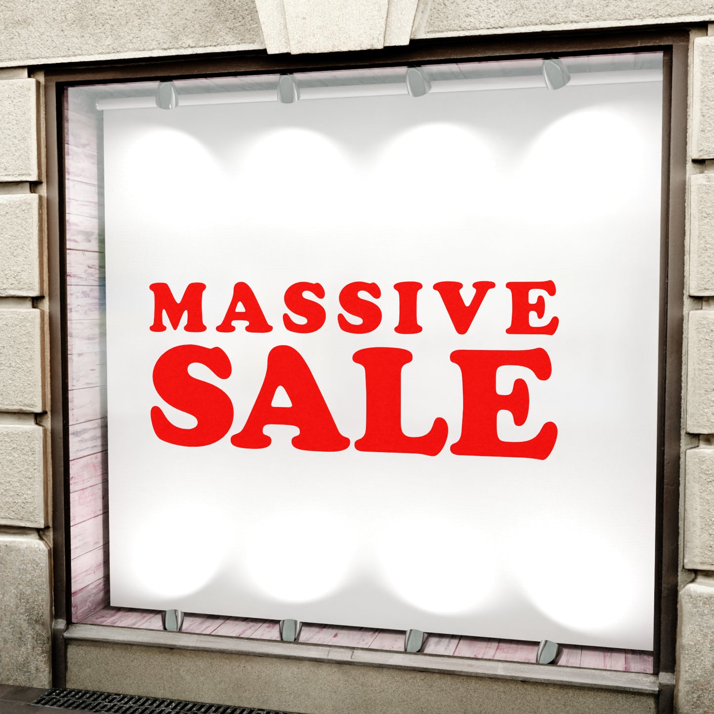 Massive Sale Sticker - Groovy Style