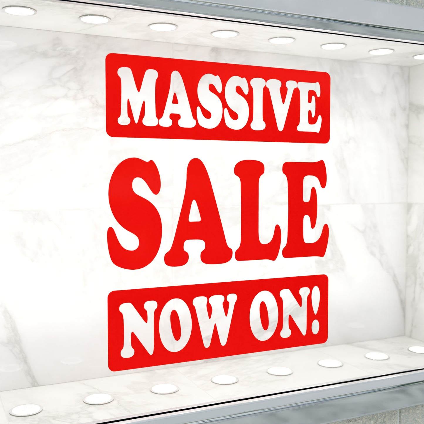 Massive Sale Now On Sticker - Groovy Style