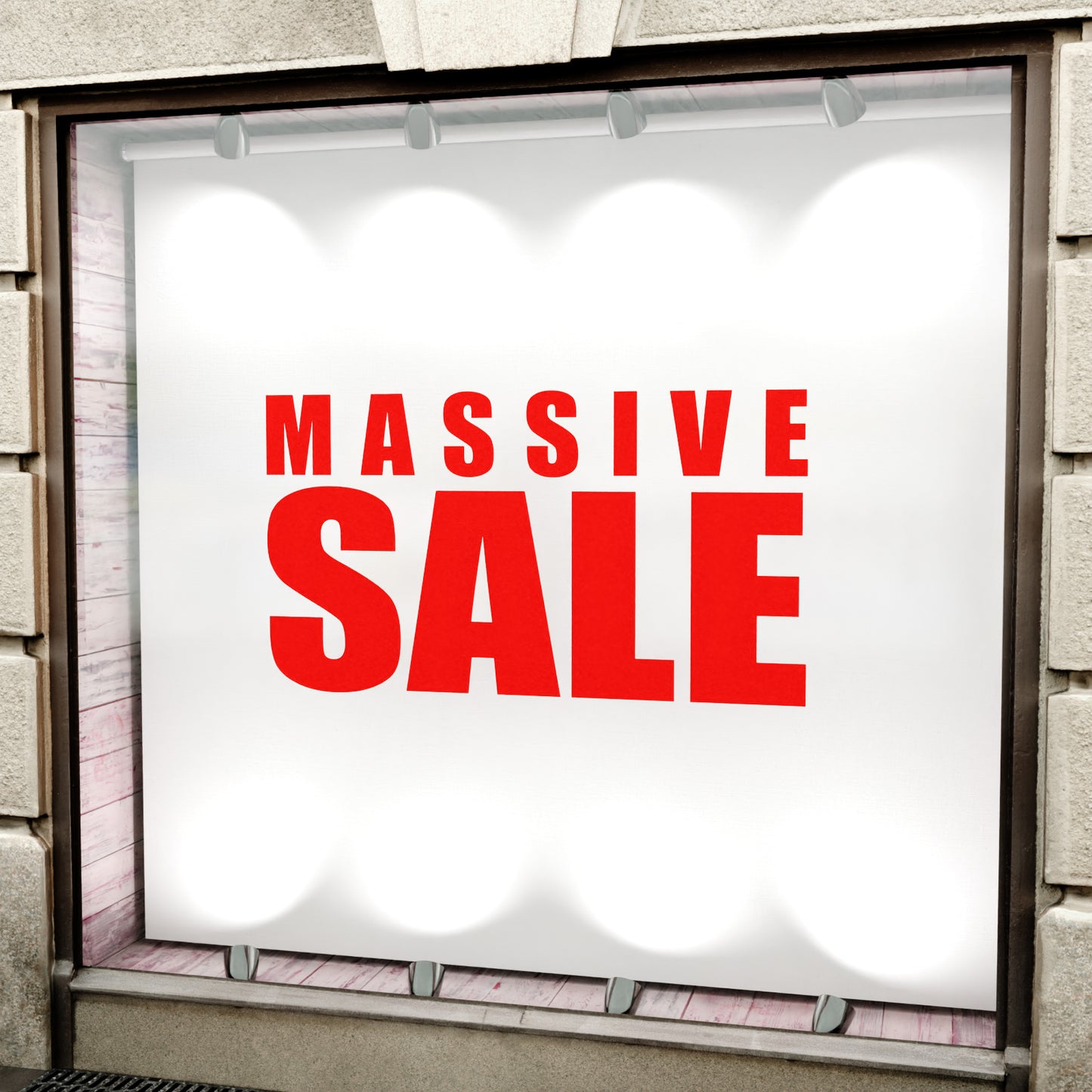 Massive Sale Sticker - Impact Style