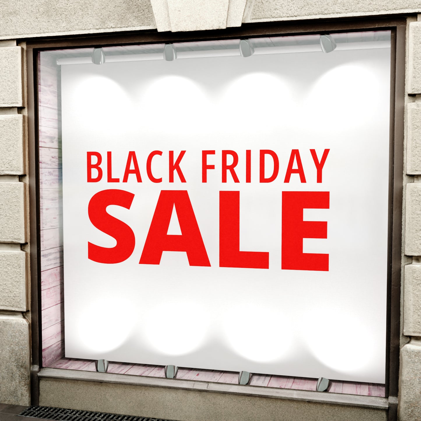 Black Friday Sale Sticker - Modern Style
