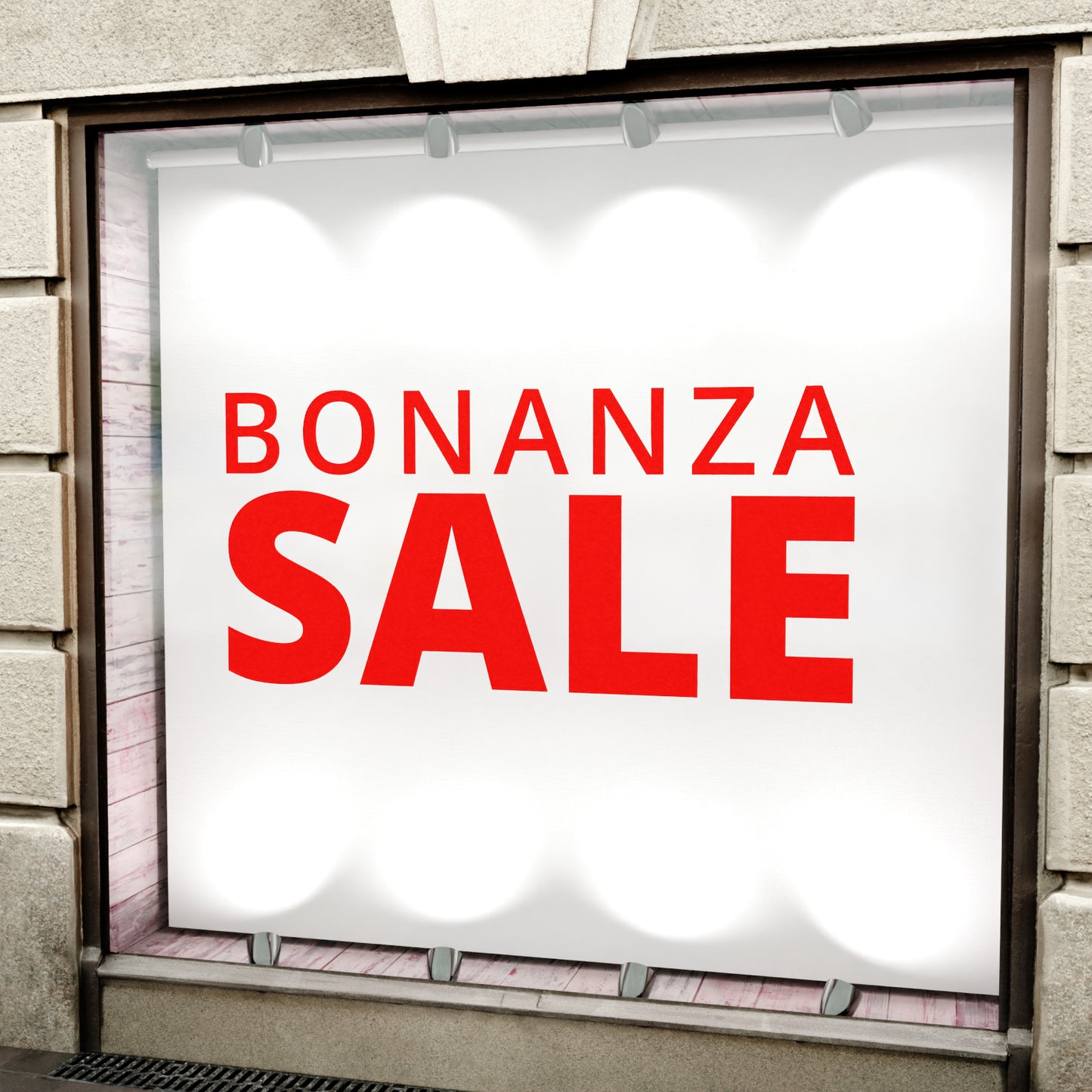 Bonanza Sale Sticker - Modern Style