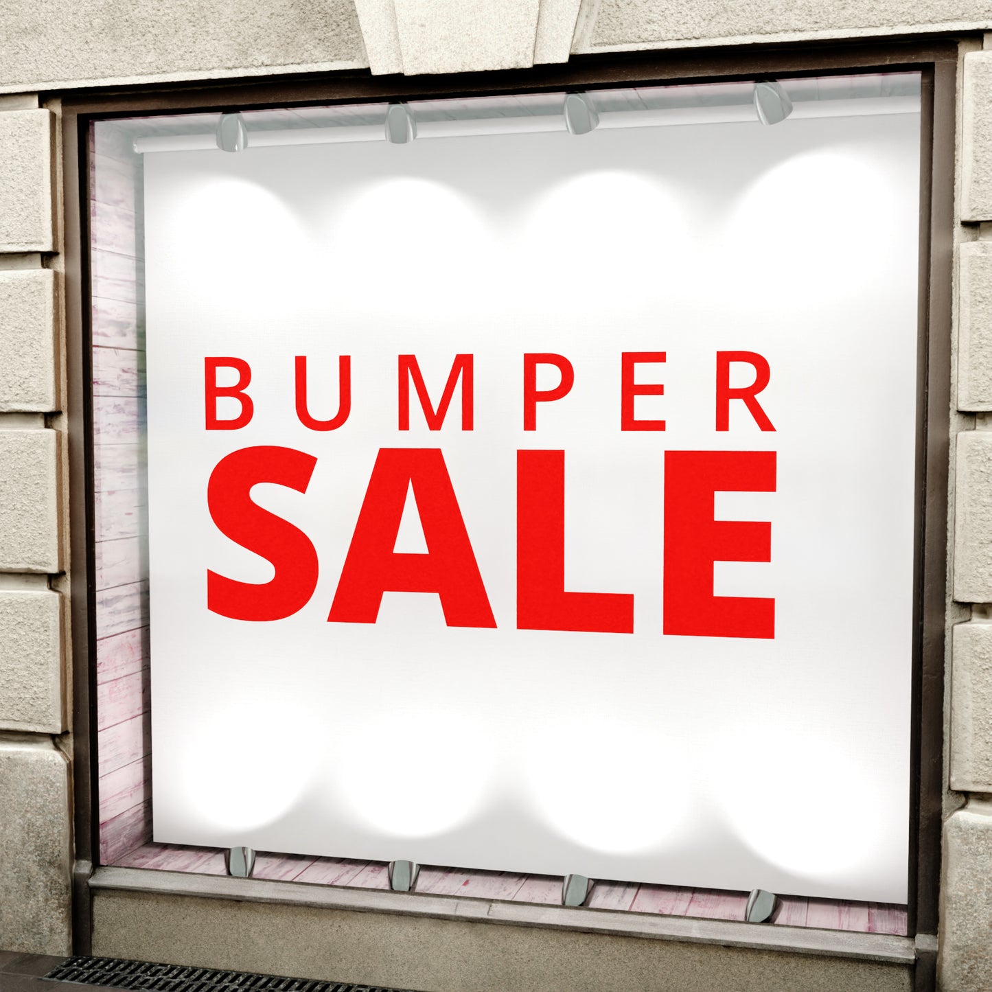 Bumper Sale Sticker - Modern Style
