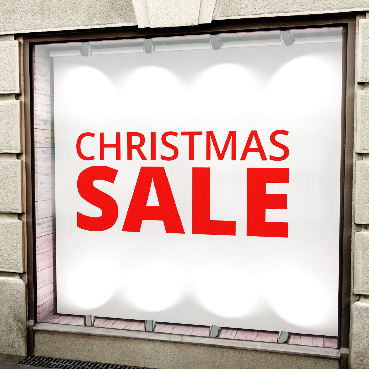 Christmas Sale Sticker - Modern Style