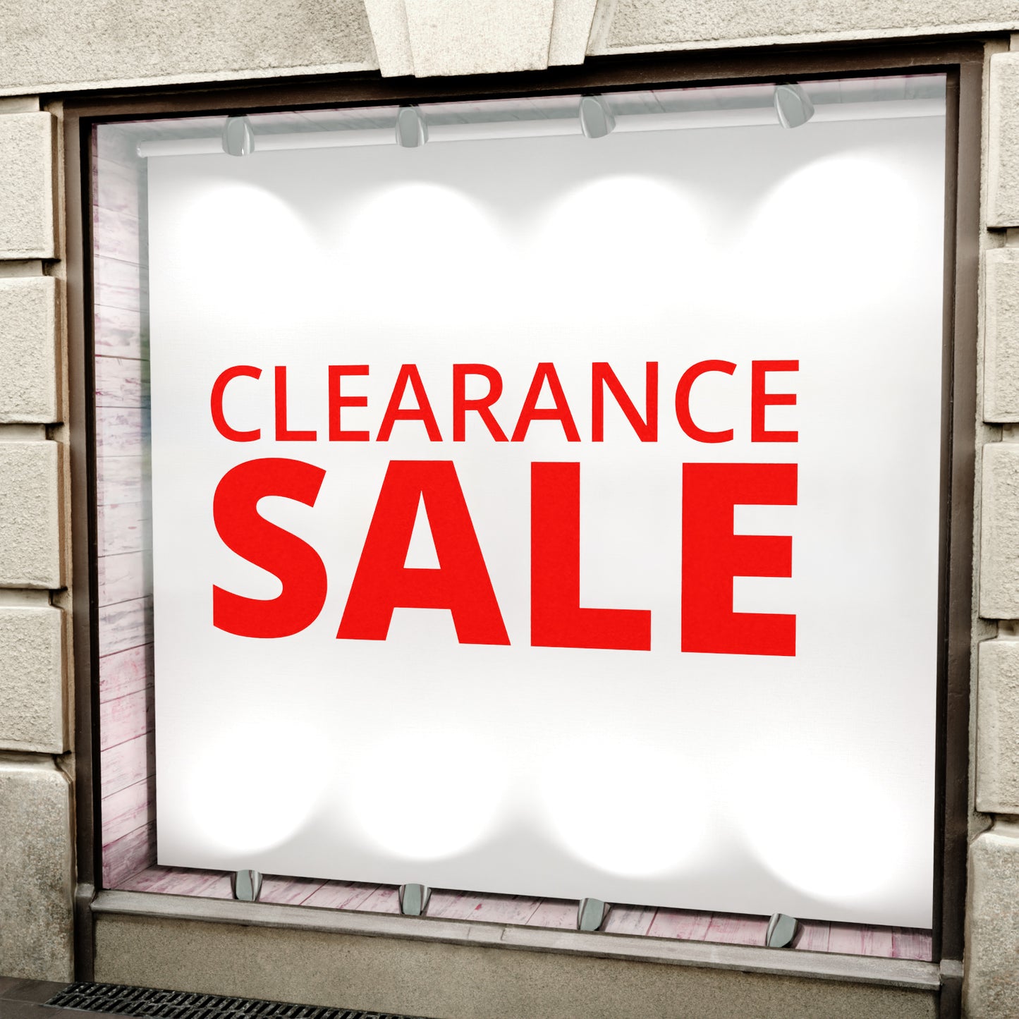 Clearance Sale Sticker - Modern Style