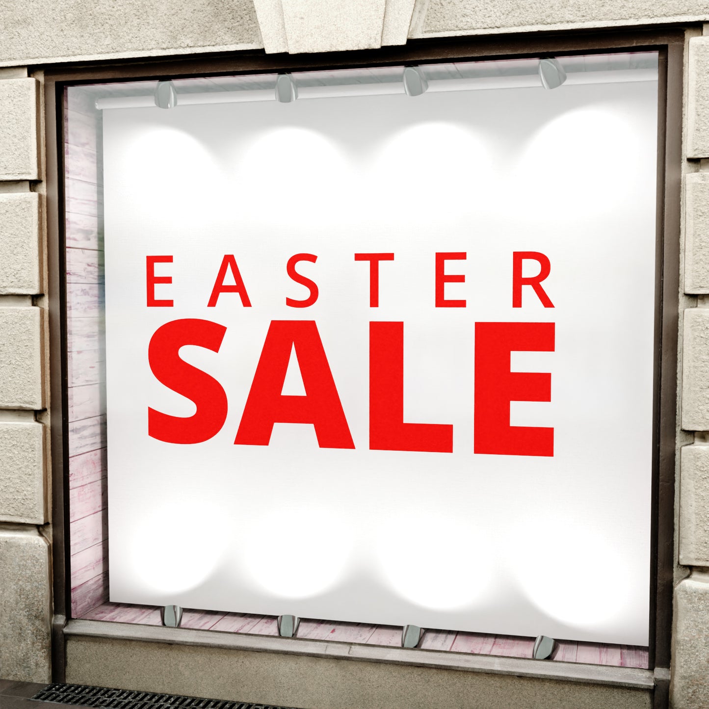 Easter Sale Sticker - Modern Style