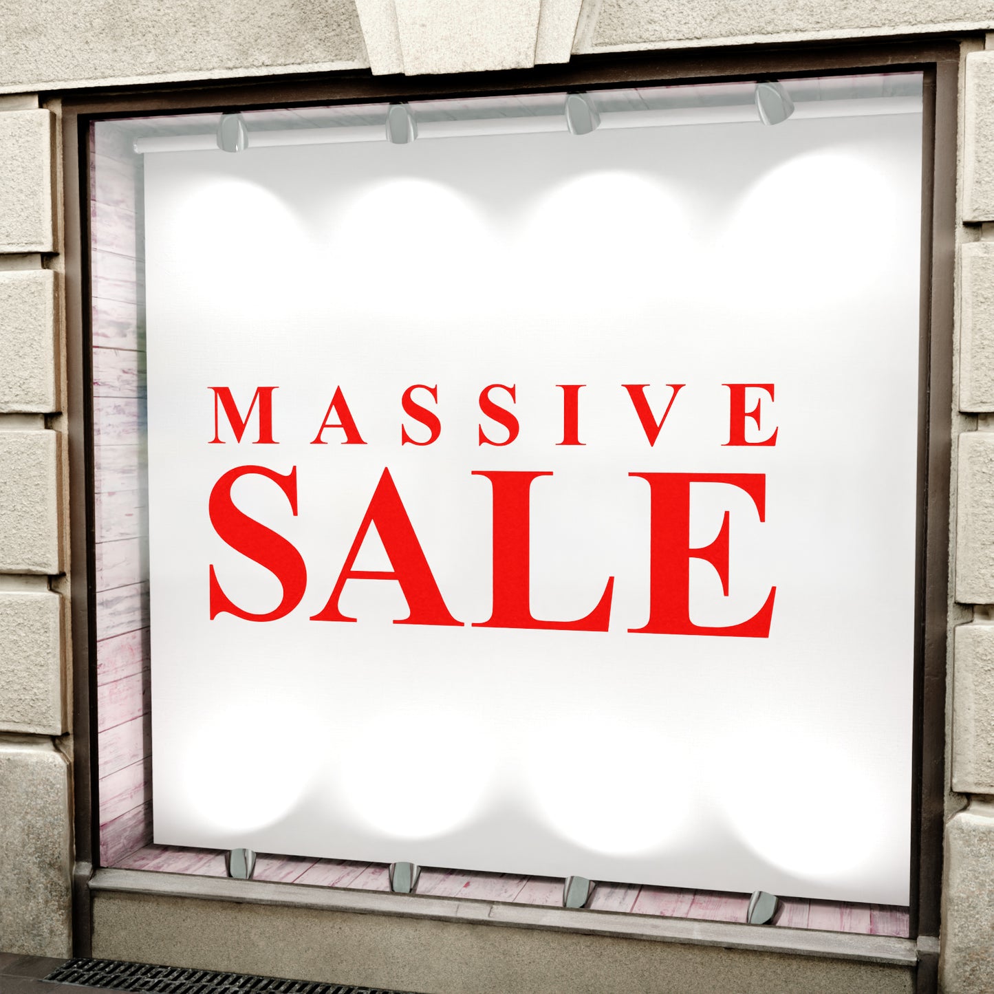 Massive Sale Sticker - Roman Style