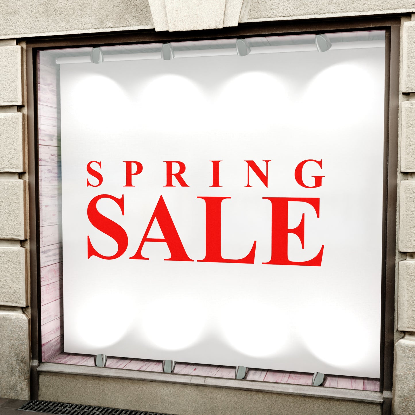 Spring Sale Sticker - Roman Style