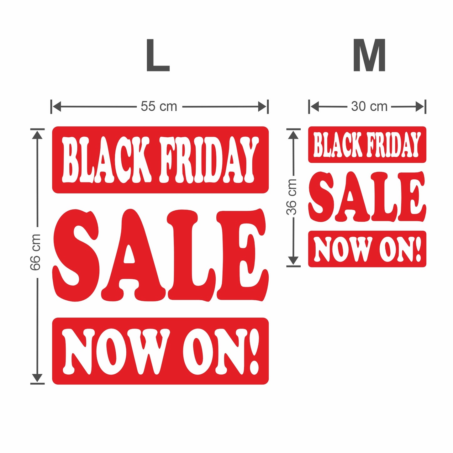 Black Friday Sale Now On Sticker - Groovy Style