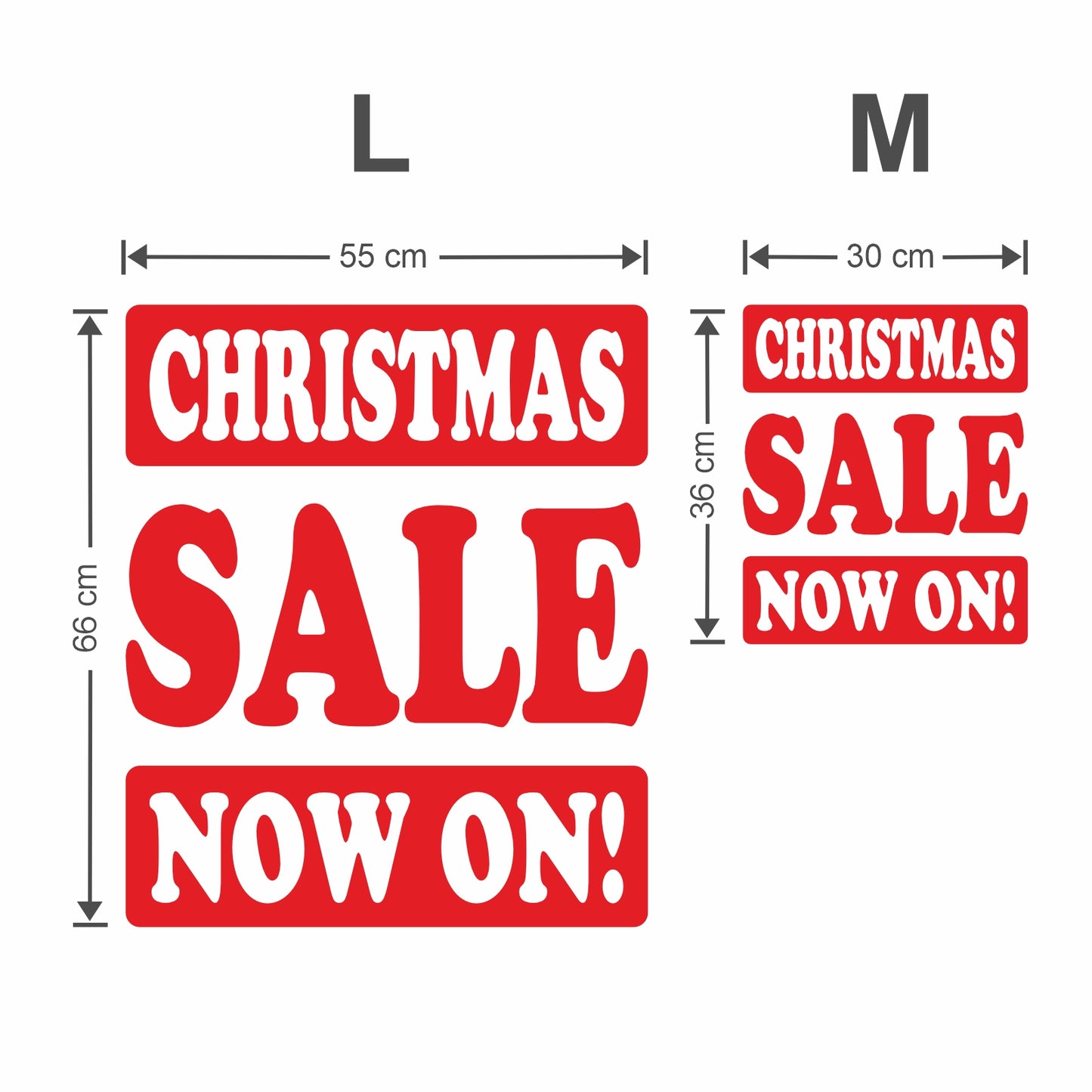 Christmas Sale Now On Sticker - Groovy Style