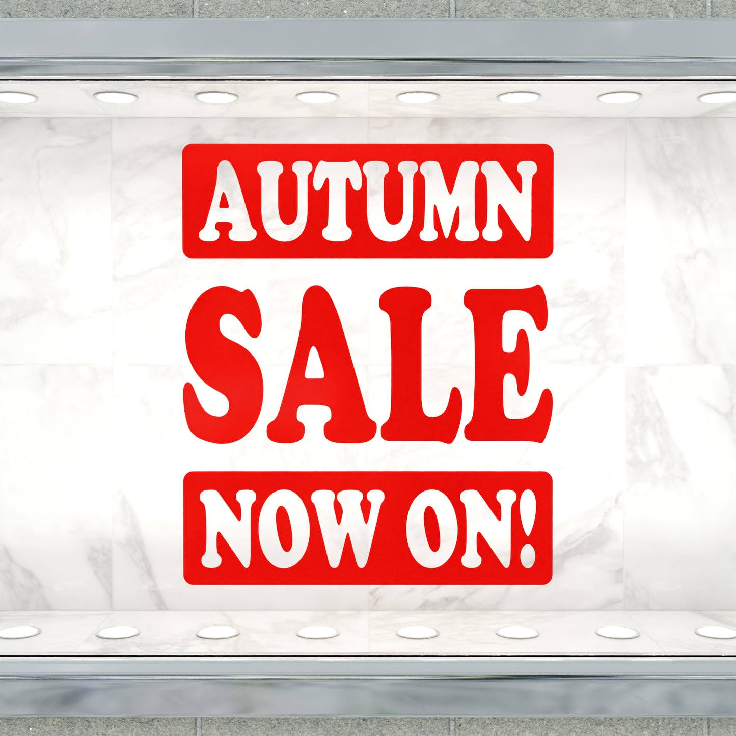 Autumn Sale Now On Sticker - Groovy Style