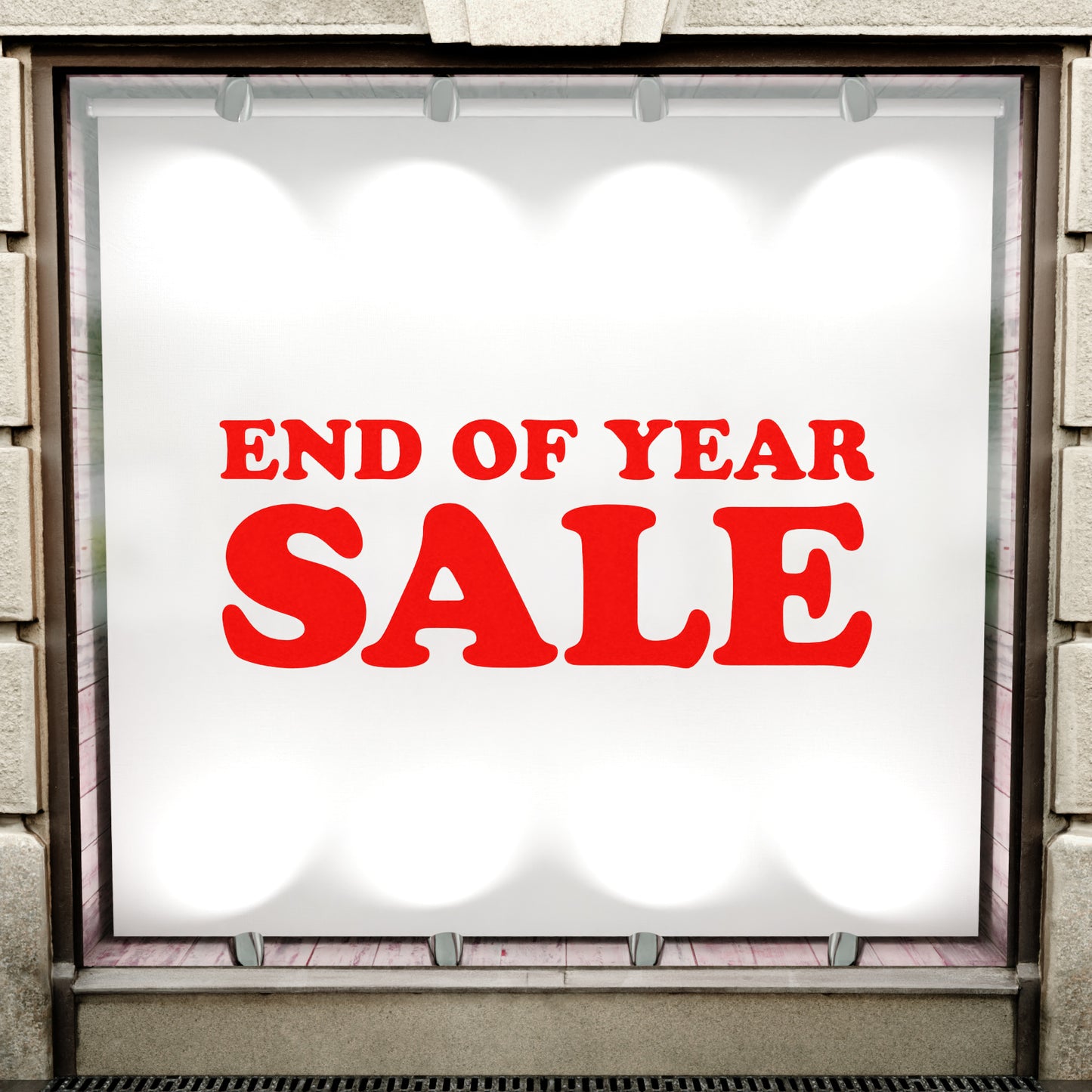 End Of Year Sale Sticker - Groovy Style