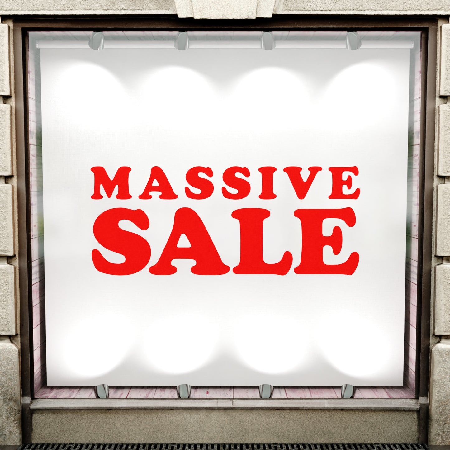 Massive Sale Sticker - Groovy Style