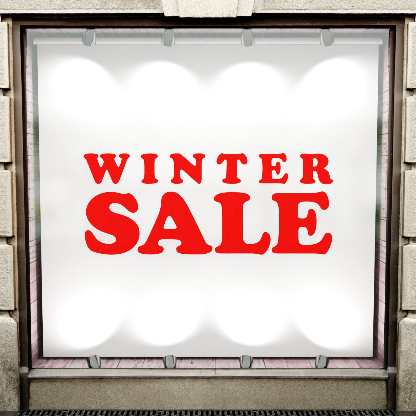 Winter Sale Sticker - Groovy Style