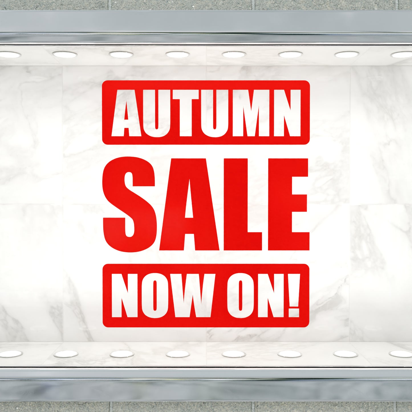 Autumn Sale Now On Sticker - Impact Style