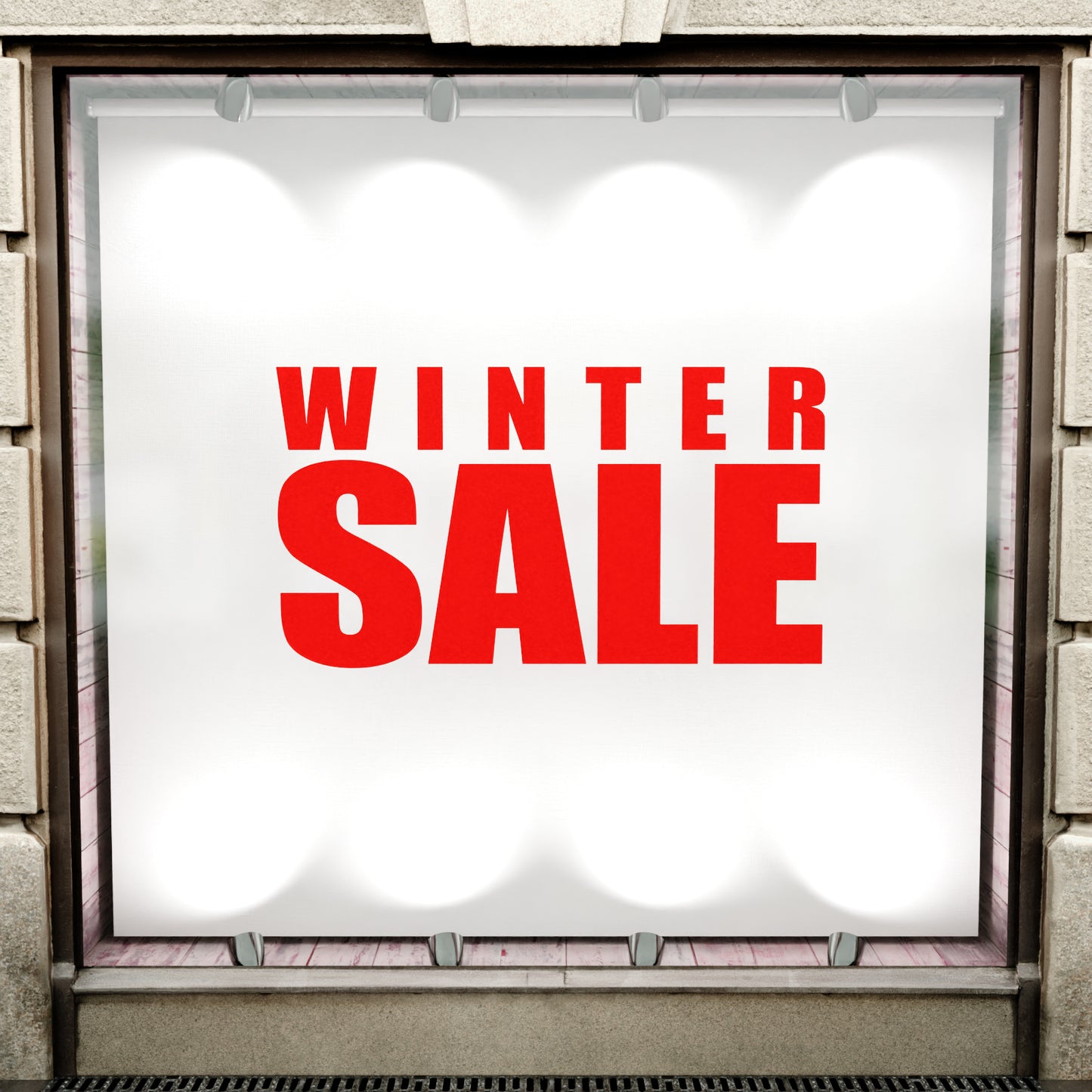 Winter Sale Sticker - Impact Style