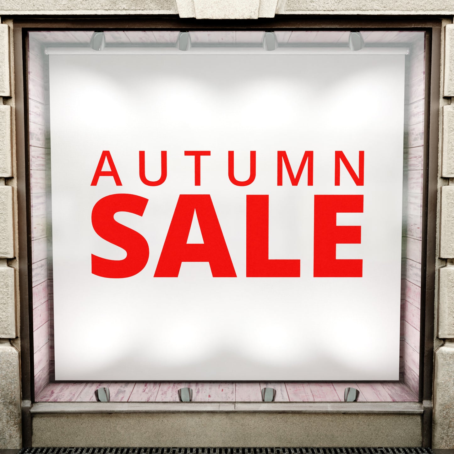 Autumn Sale Sticker - Modern Style