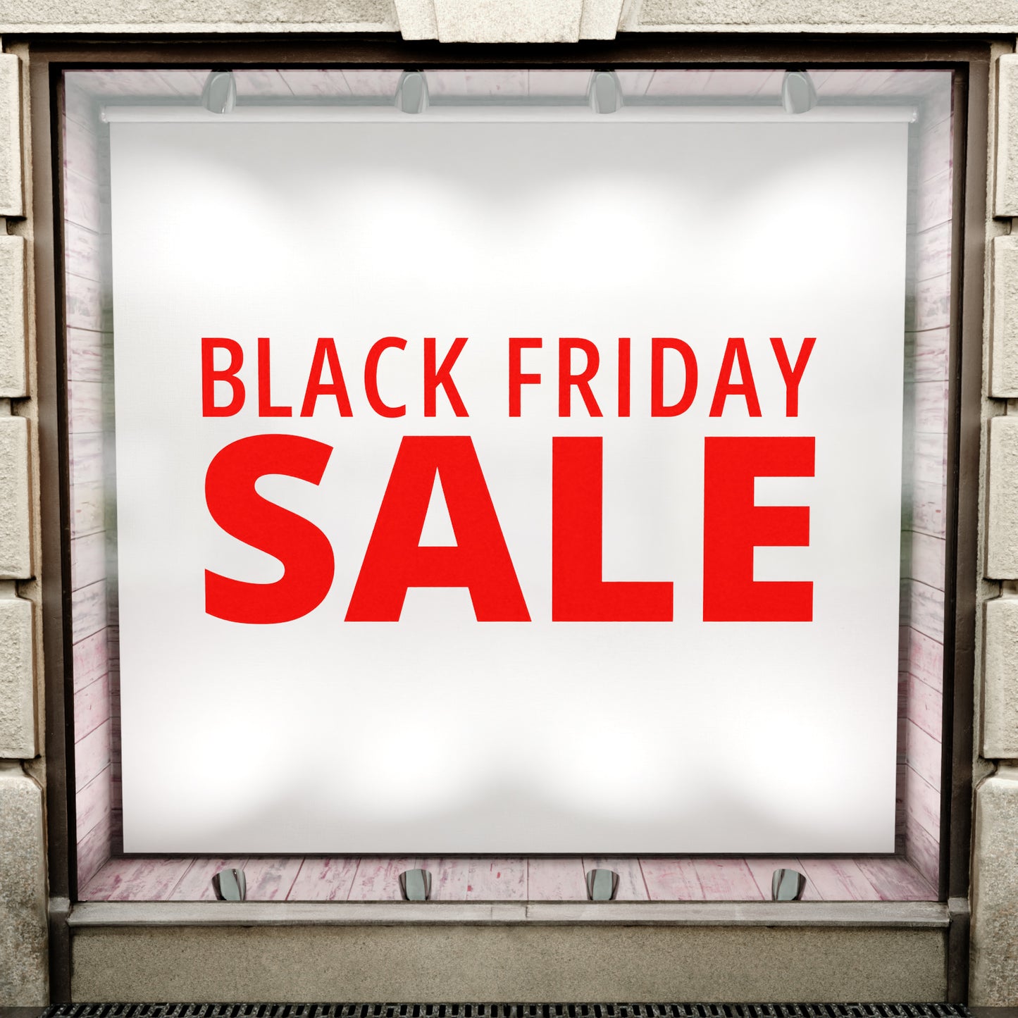 Black Friday Sale Sticker - Modern Style