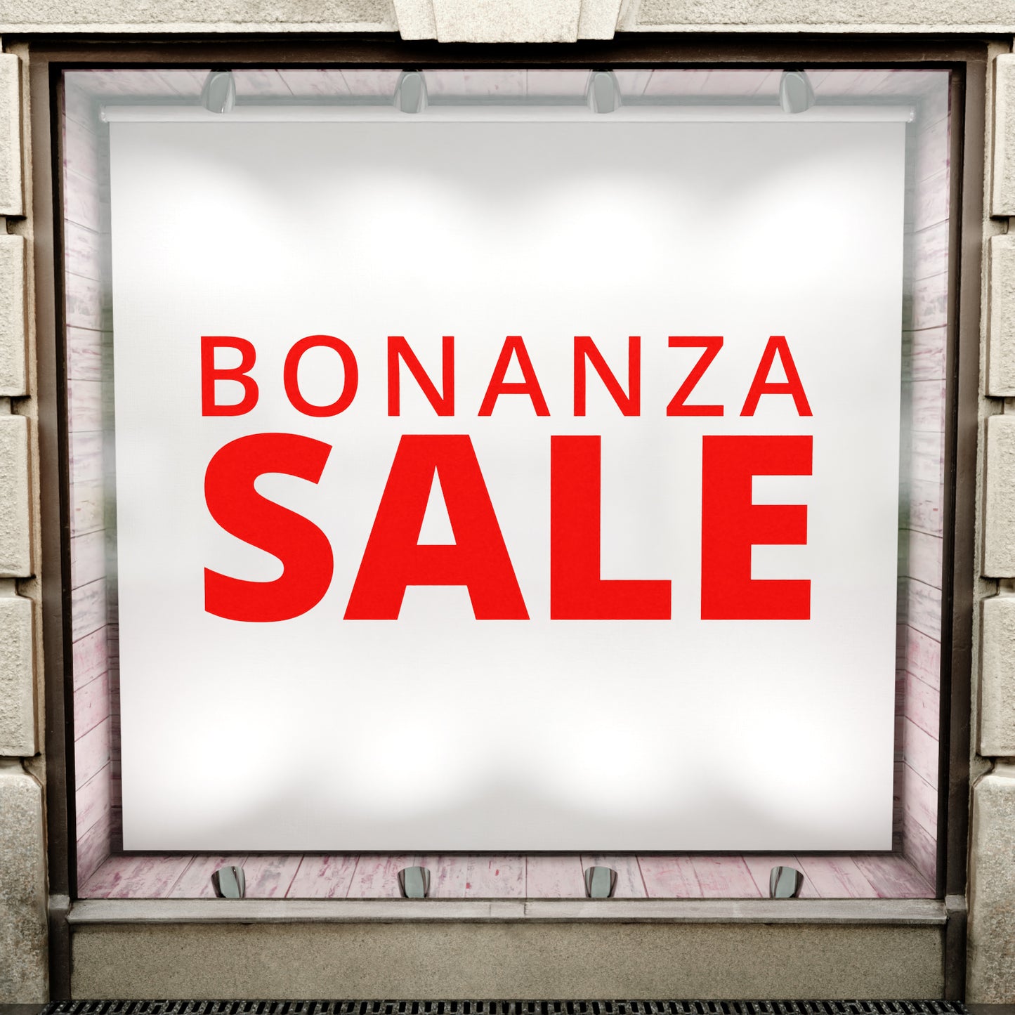 Bonanza Sale Sticker - Modern Style