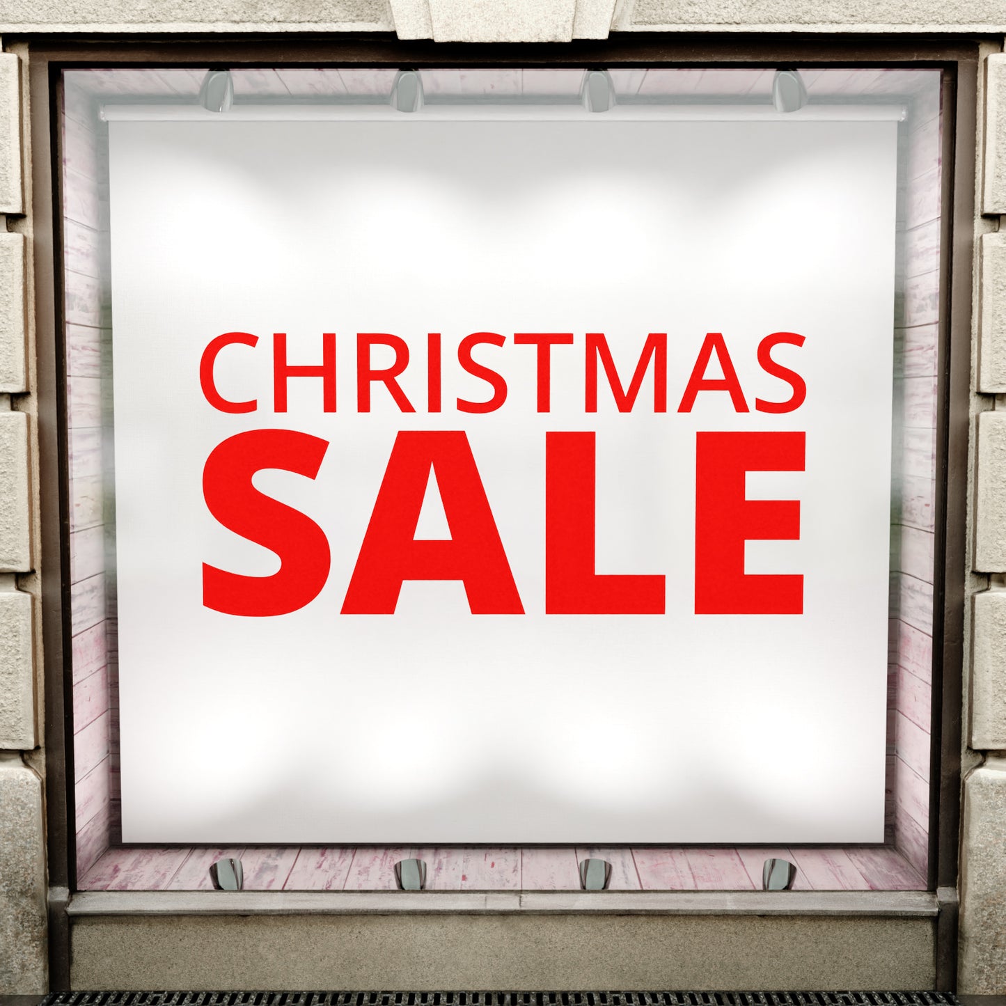 Christmas Sale Sticker - Modern Style