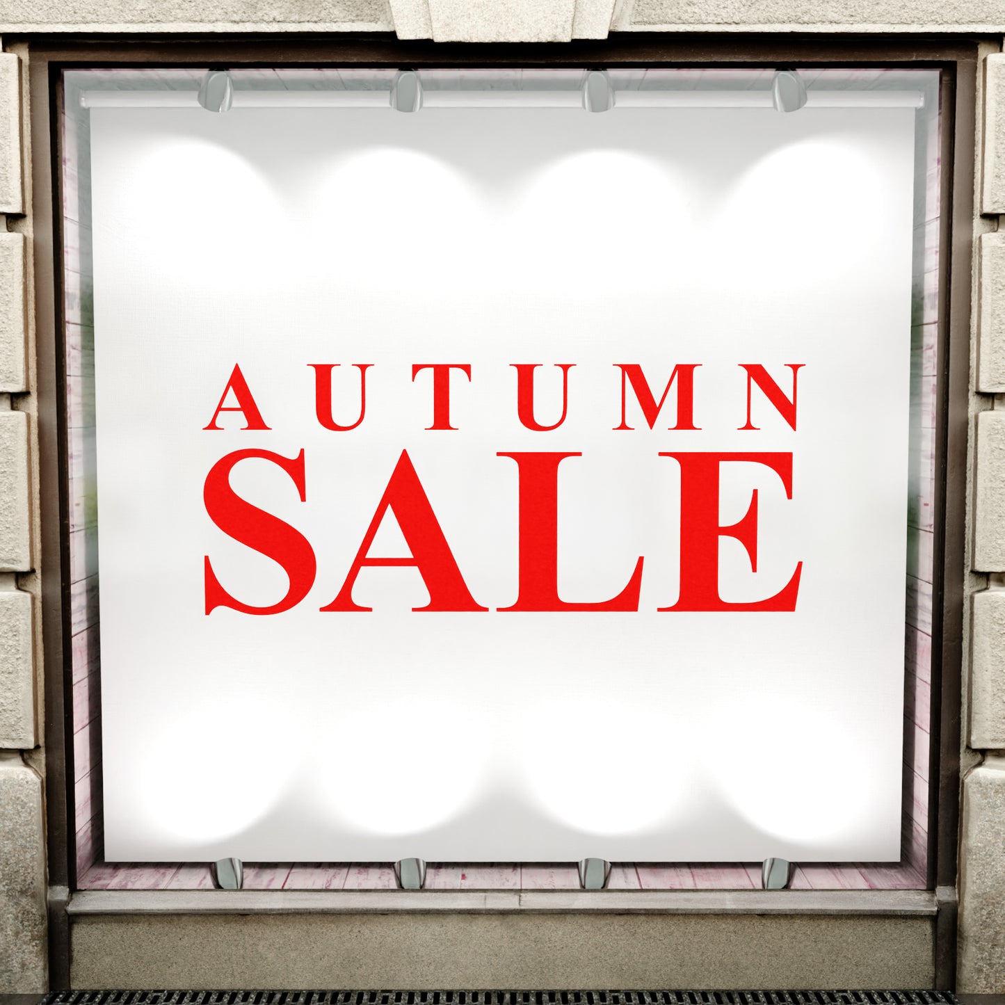 Autumn Sale Sticker - Roman Style