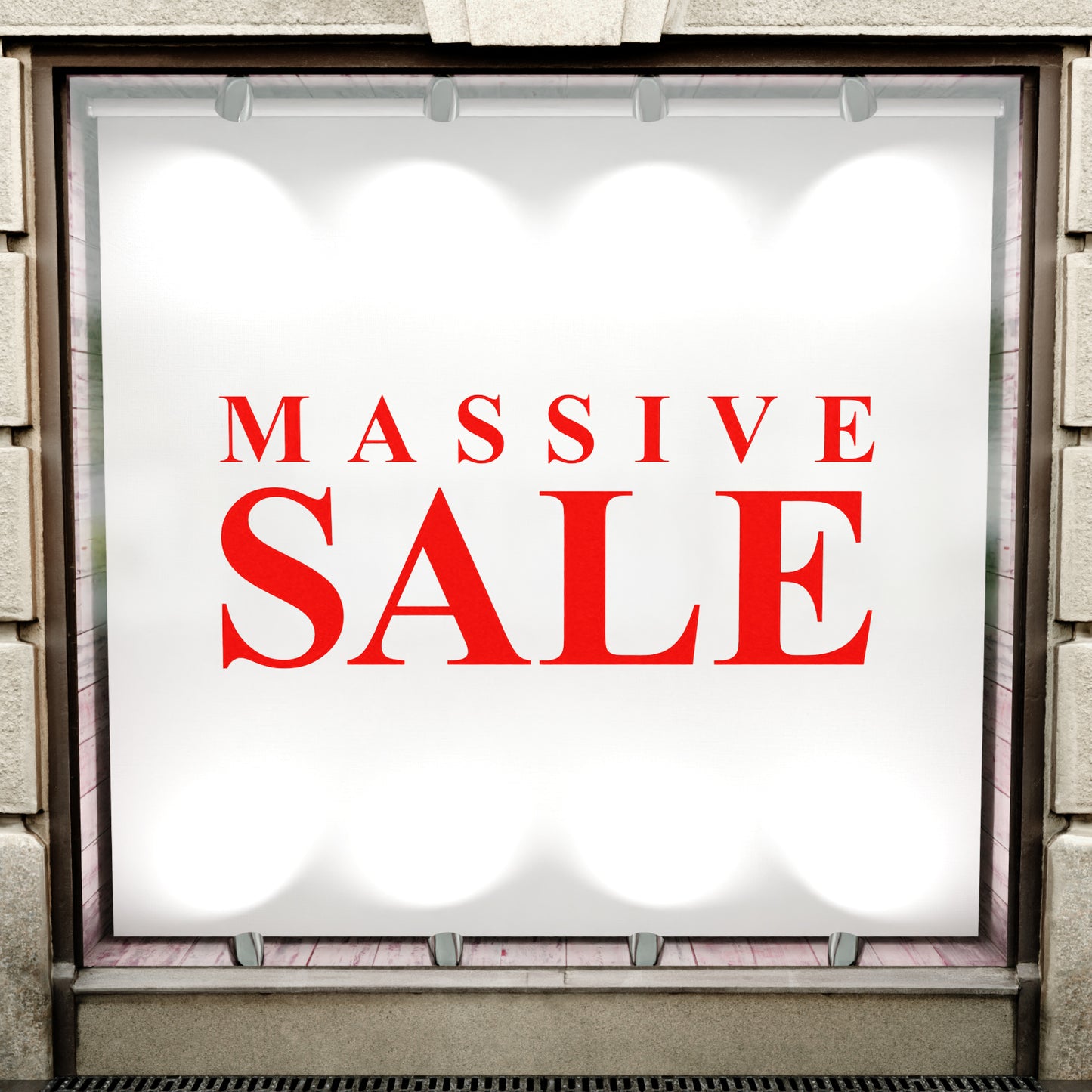 Massive Sale Sticker - Roman Style
