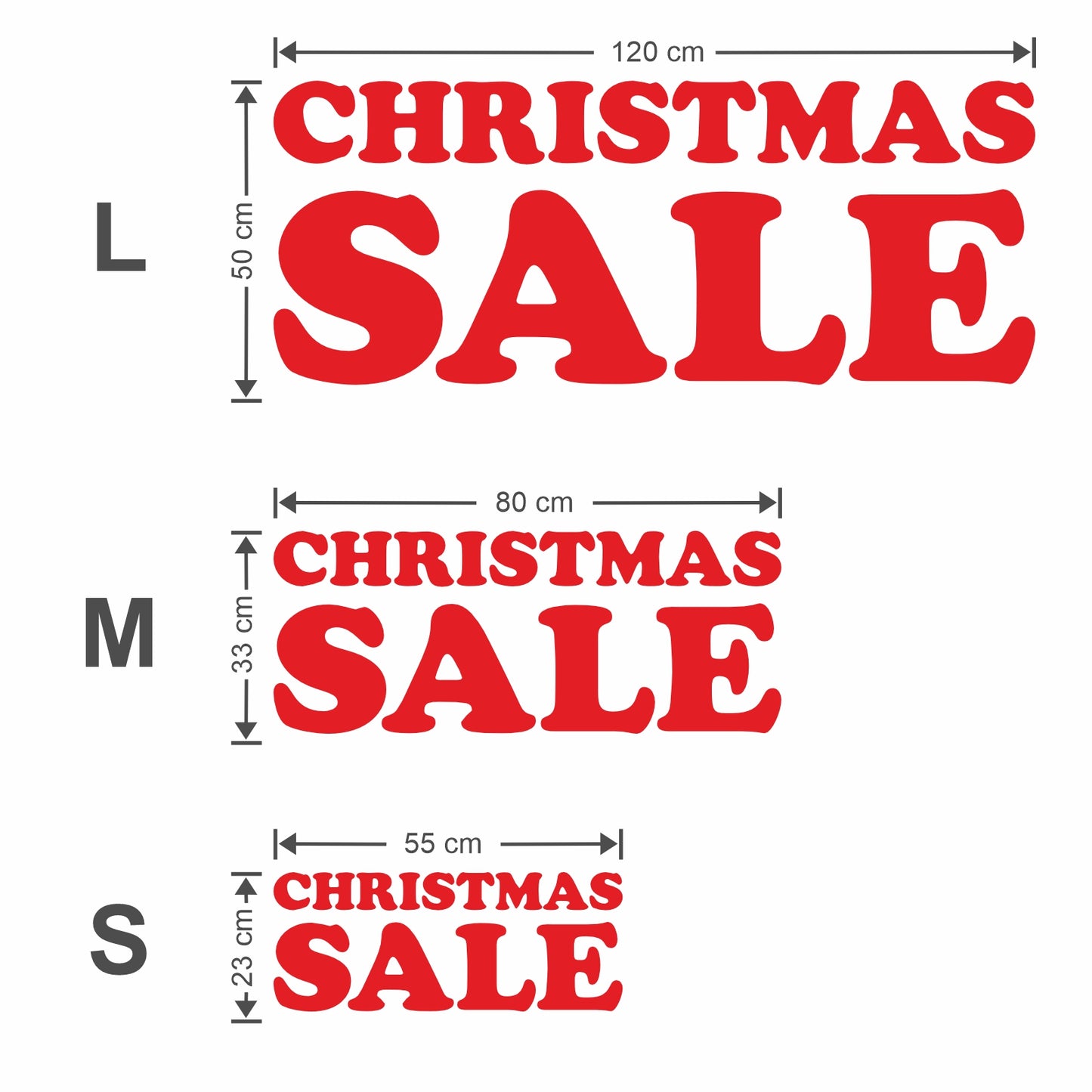 Christmas Sale Sticker - Groovy Style