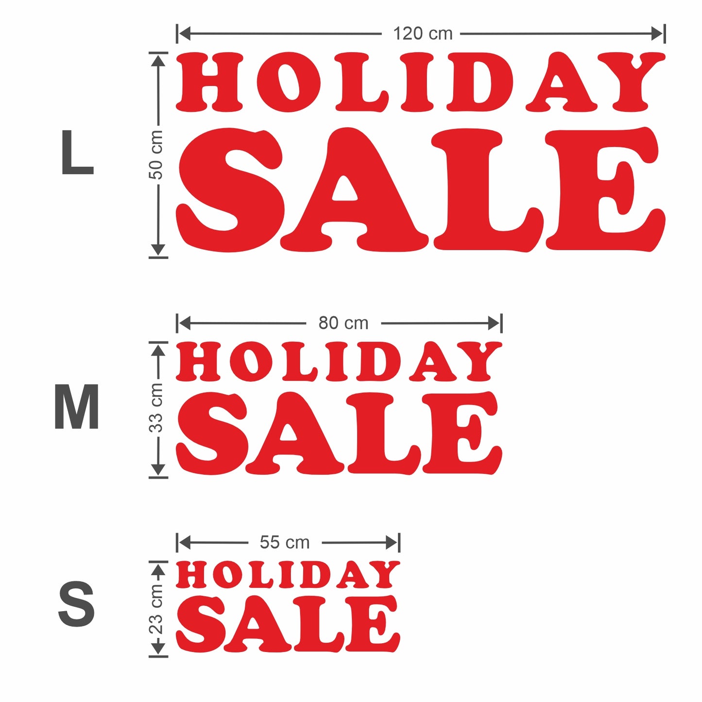 Holiday Sale Sticker - Groovy Style