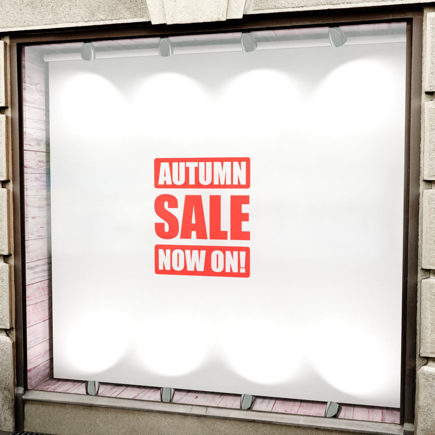 Autumn Sale Now On Sticker - Impact Style