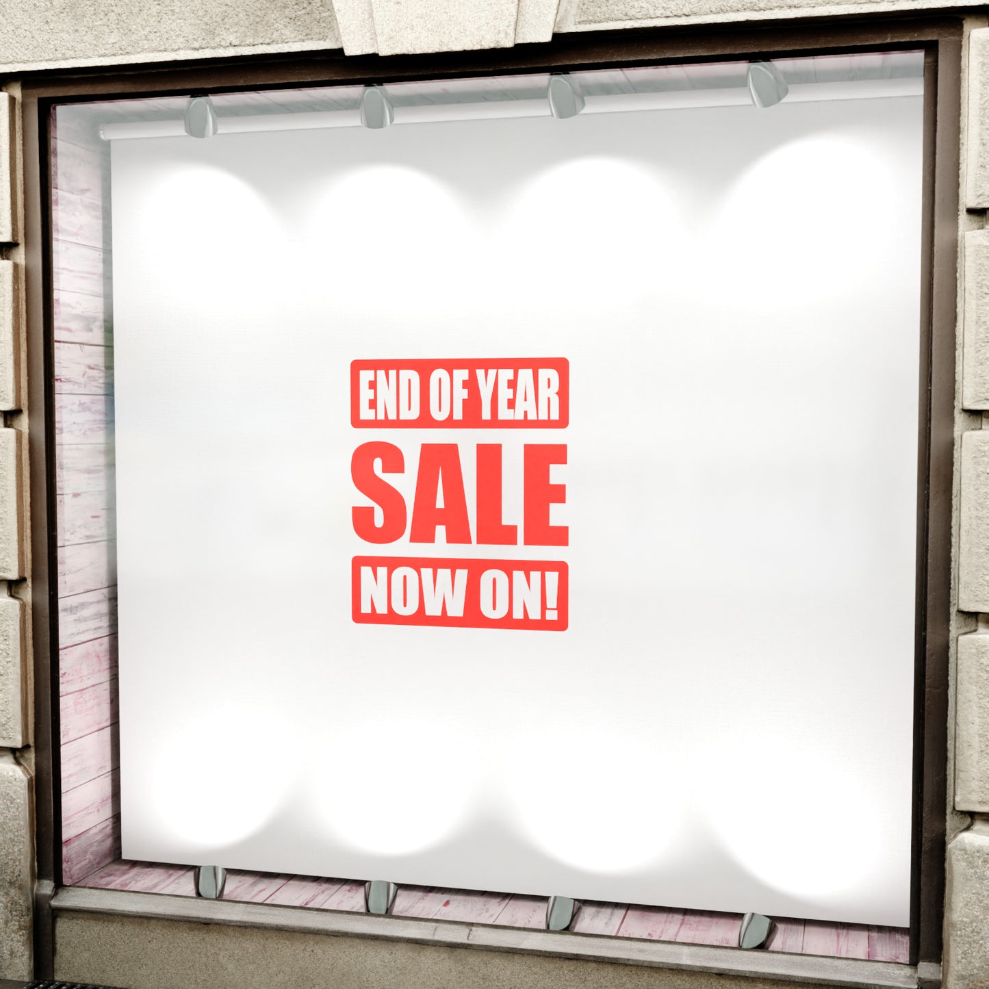 End Of Year Sale Now On Sticker - Impact Style