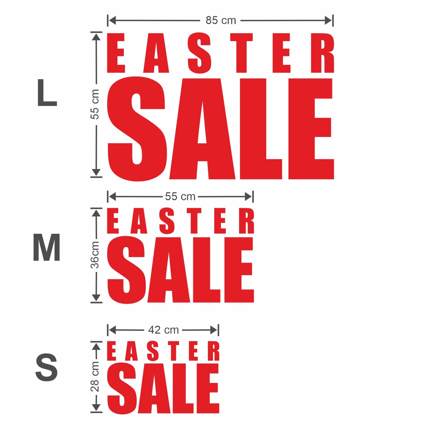 Easter Sale Sticker - Impact Style