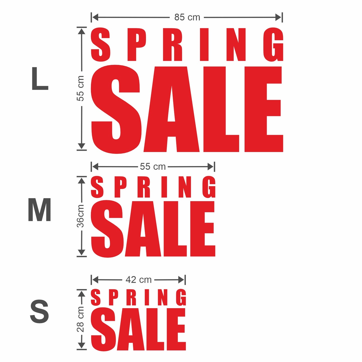 Spring Sale Sticker - Impact Style