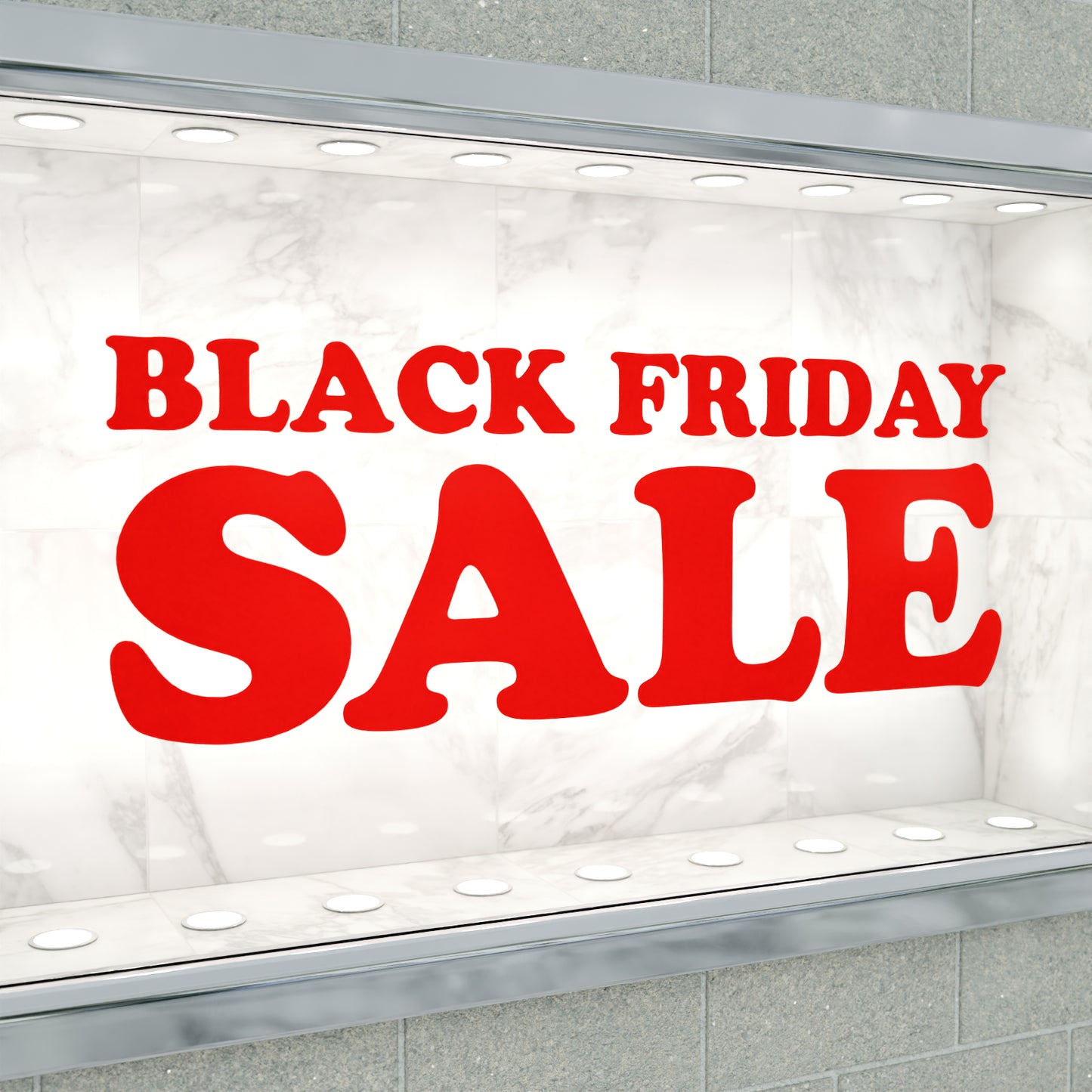 Black Friday Sale Sticker - Groovy Style
