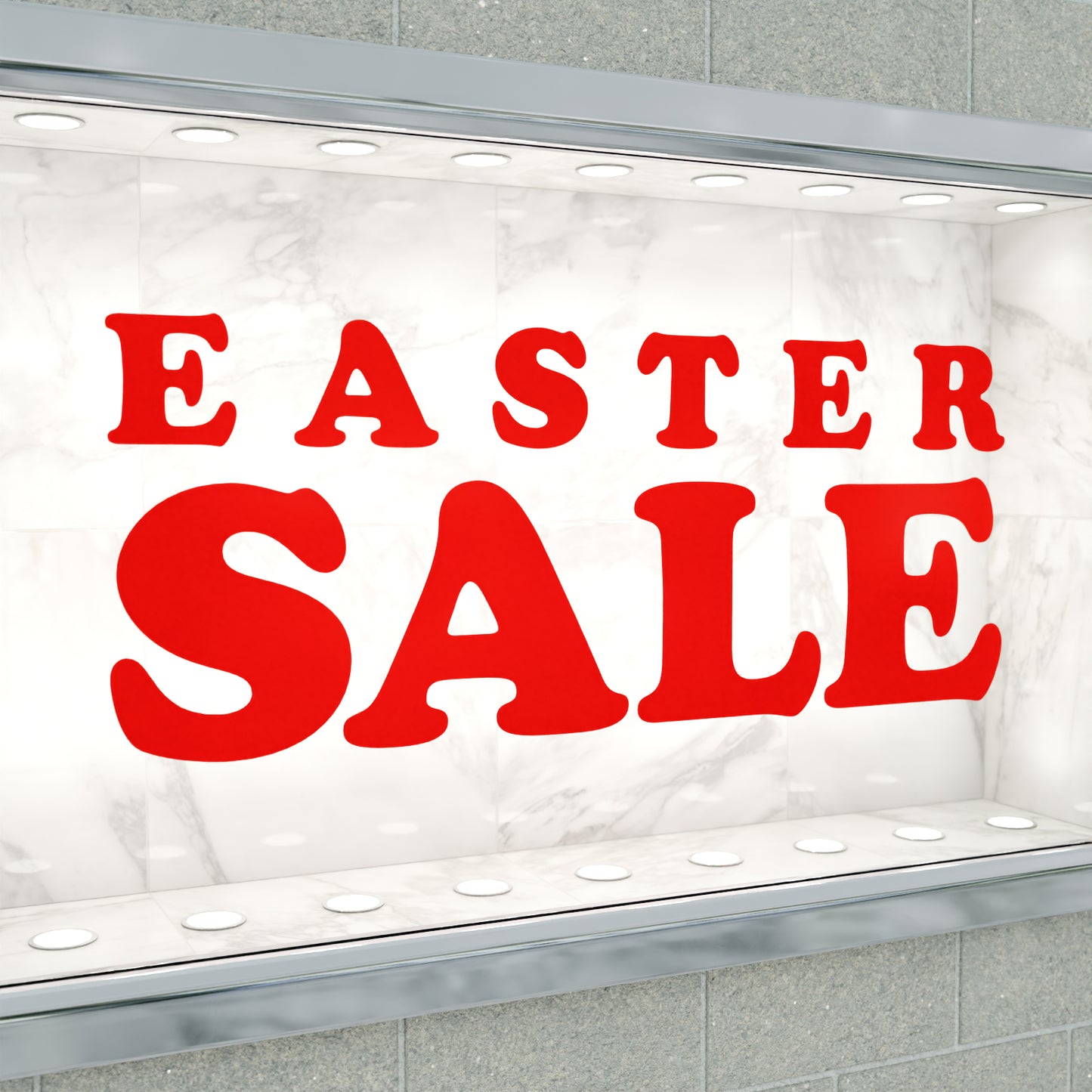 Easter Sale Sticker - Groovy Style