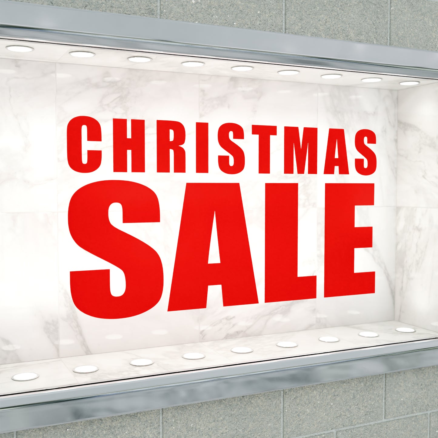 Christmas Sale Sticker - Impact Style