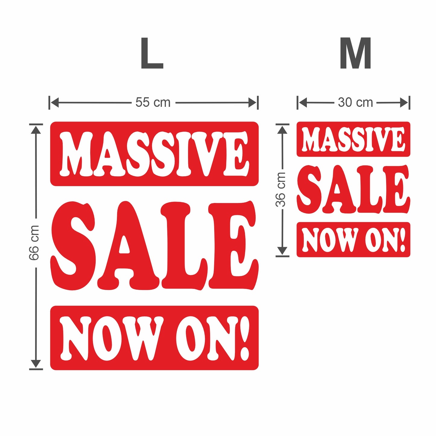 Massive Sale Now On Sticker - Groovy Style
