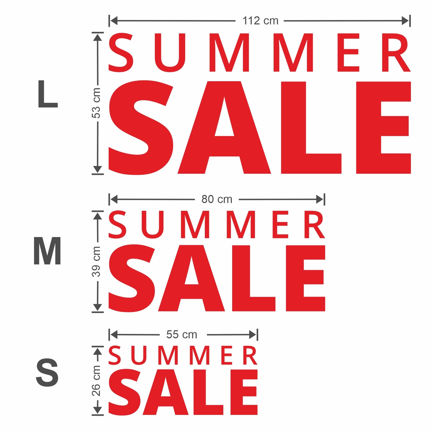 Summer Sale Sticker - Modern Style