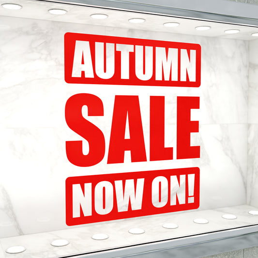 Autumn Sale Now On Sticker - Impact Style