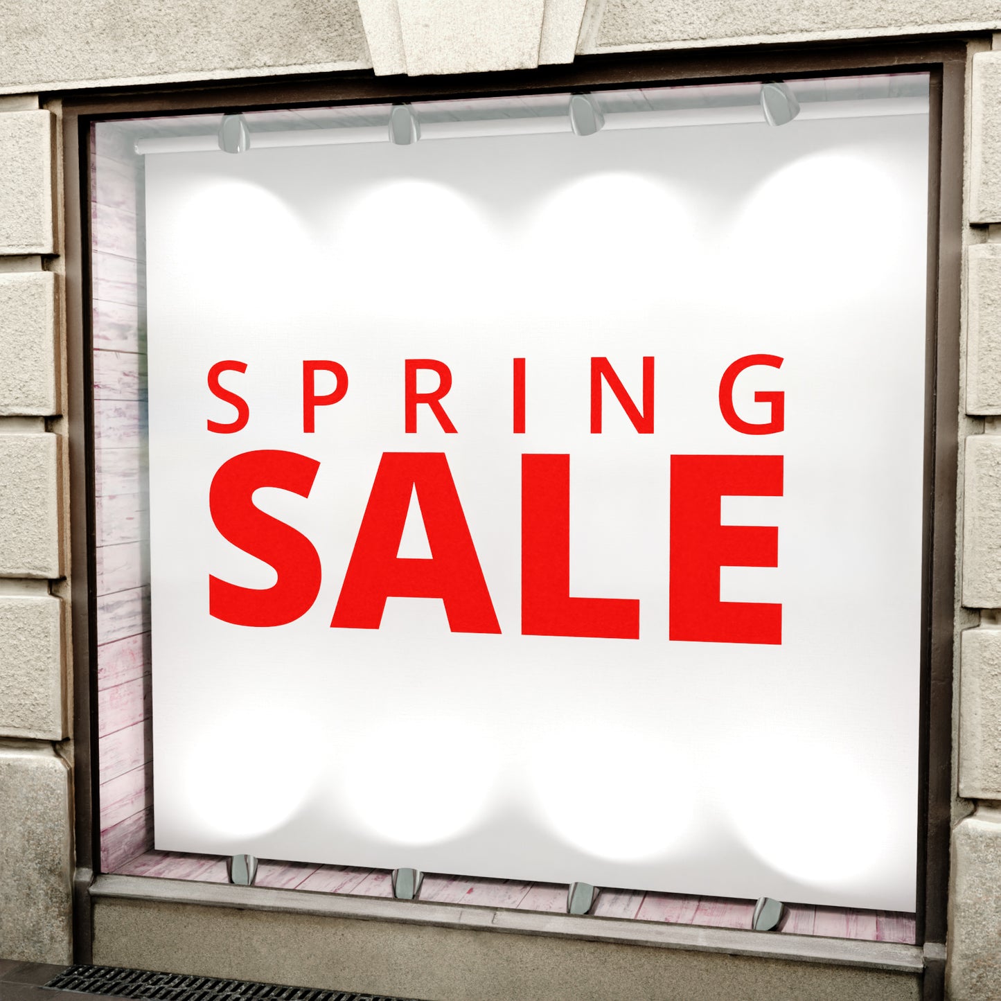 Spring Sale Sticker - Modern Style