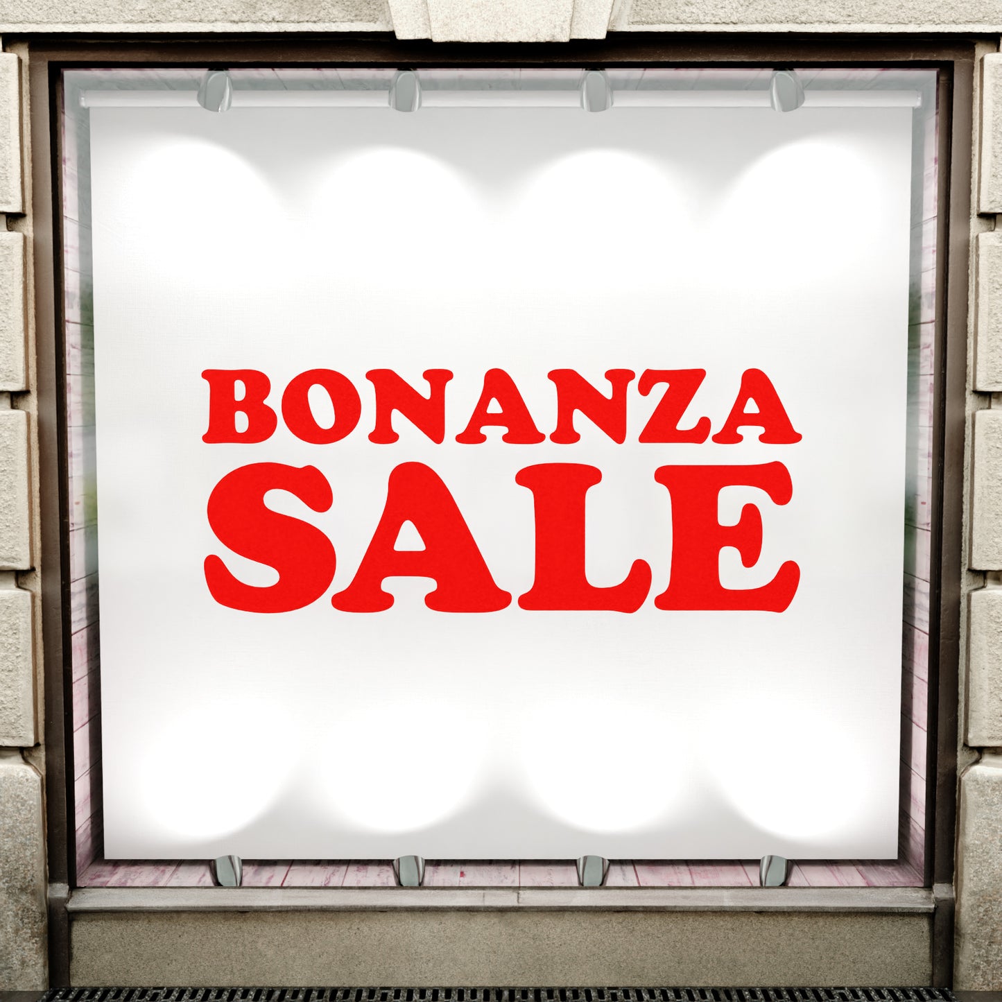 Bonanza Sale Sticker - Groovy Style