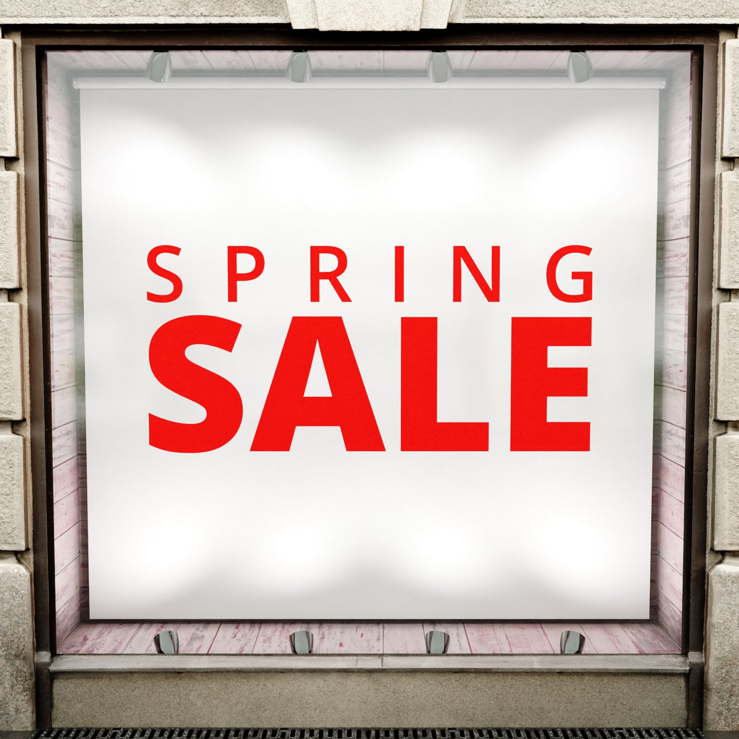 Spring Sale Sticker - Modern Style