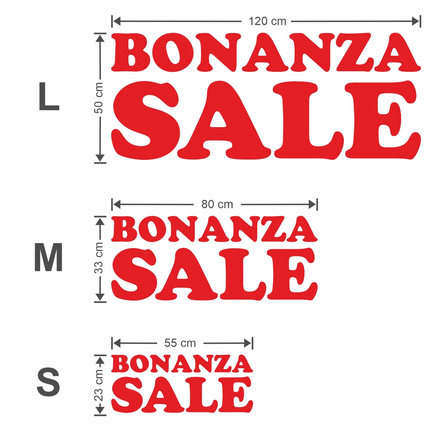 Bonanza Sale Sticker - Groovy Style