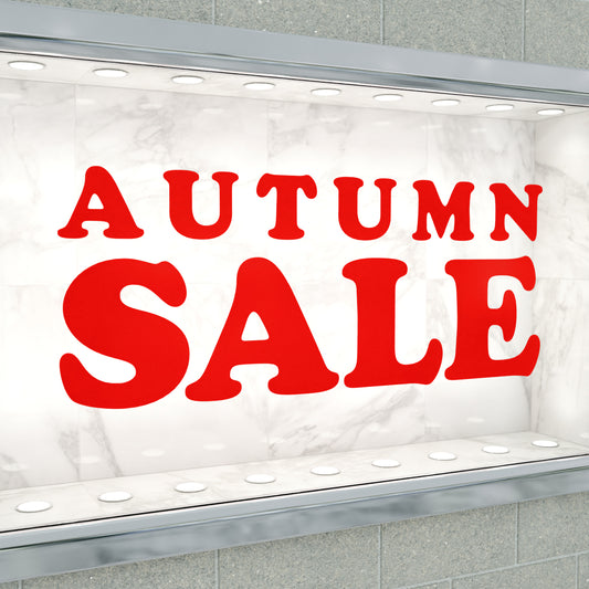 Autumn Sale Sticker - Groovy Style