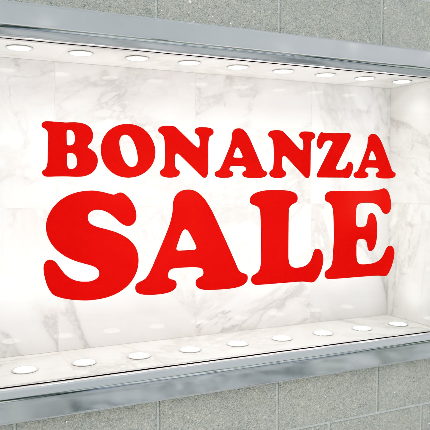 Bonanza Sale Sticker - Groovy Style
