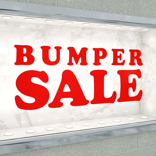 Bumper Sale Sticker - Groovy Style