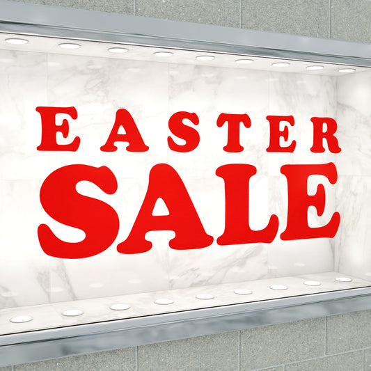Easter Sale Sticker - Groovy Style