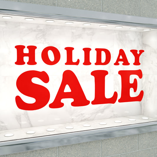 Holiday Sale Sticker - Groovy Style
